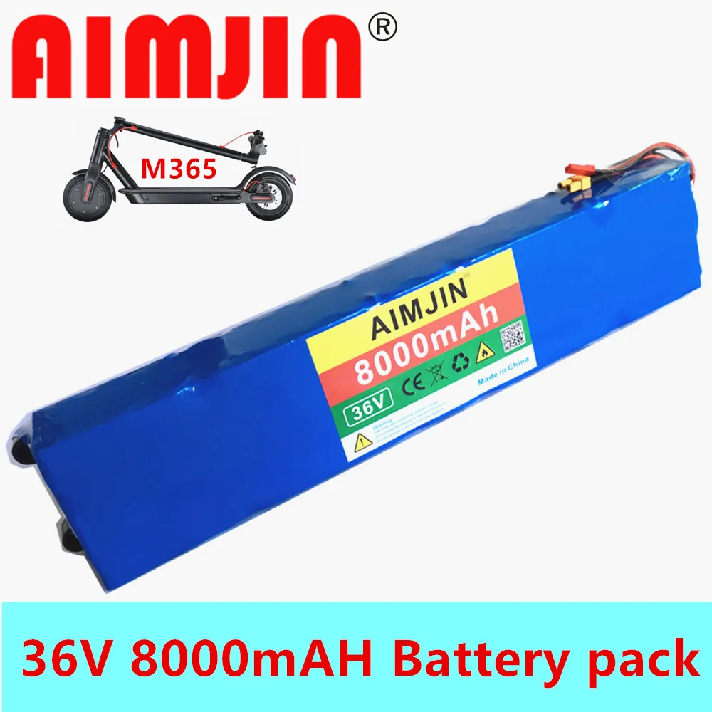 Новый аккумулятор 10S3P 36 В 8000 Ач для Xiaomi M365 Pro специальный батарейный блок Аккумулятор мАч электрического