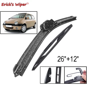 

Erick's Wiper Front & Rear Wiper Blades Set Kit For Renault Twingo MK1 1993 - 2007 Windshield Windscreen Window 26"+12"