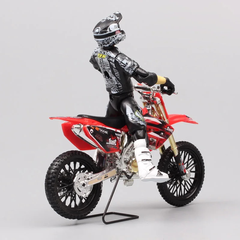 1/18 весы мини металлическая mulisha Jeff OX Kaegola FMX Dirt bike фигурка honda kawasaki мотокросса литая игрушка модель