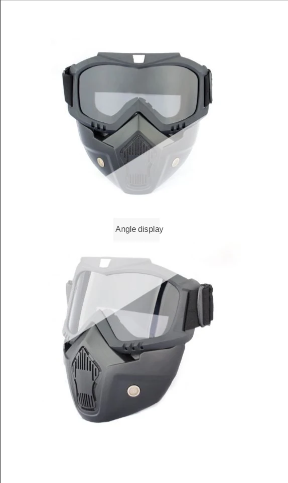 Tactical Full Face Goggles Mask