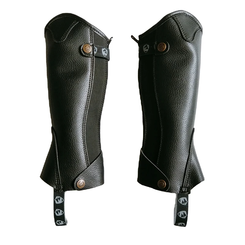 Cavassion microfiber bionic for adult and child horse riding half-chaps