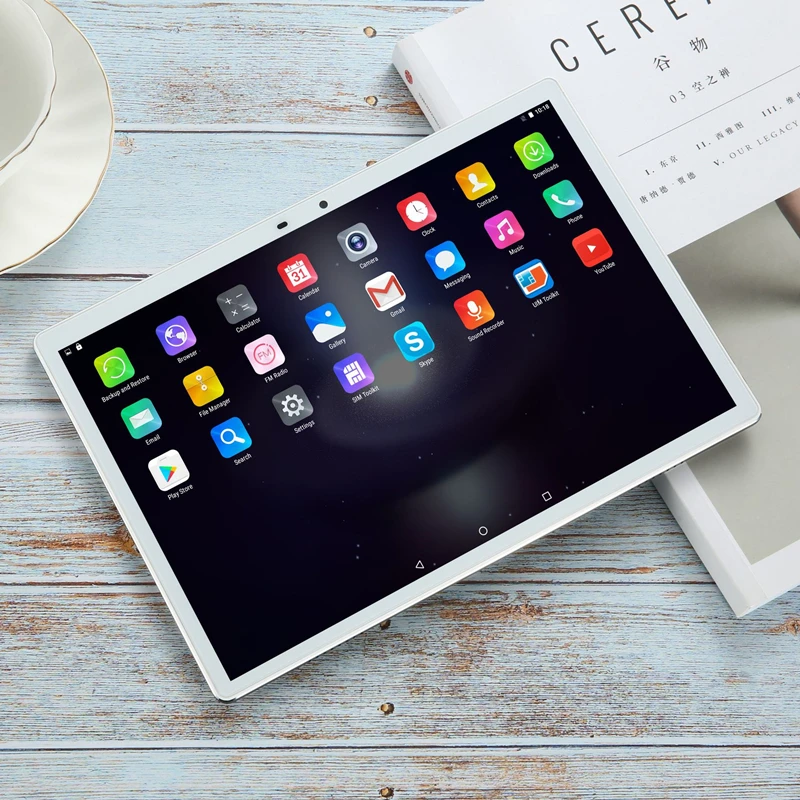 Newest Tablet Android 10.1 Inch Tablet PC 8G+128G Ten Core 4g LTE Phone Call 5G WIFI 1920*1200 IPS