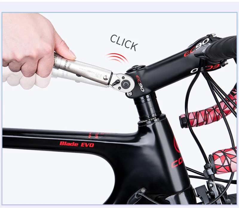 9672円 超特価激安 VENZO 自転車修理 1 4インチ ドライバー トルクレンチセット アレンキー ソケットレンチセット 2-24Nm バイク修理ツール
