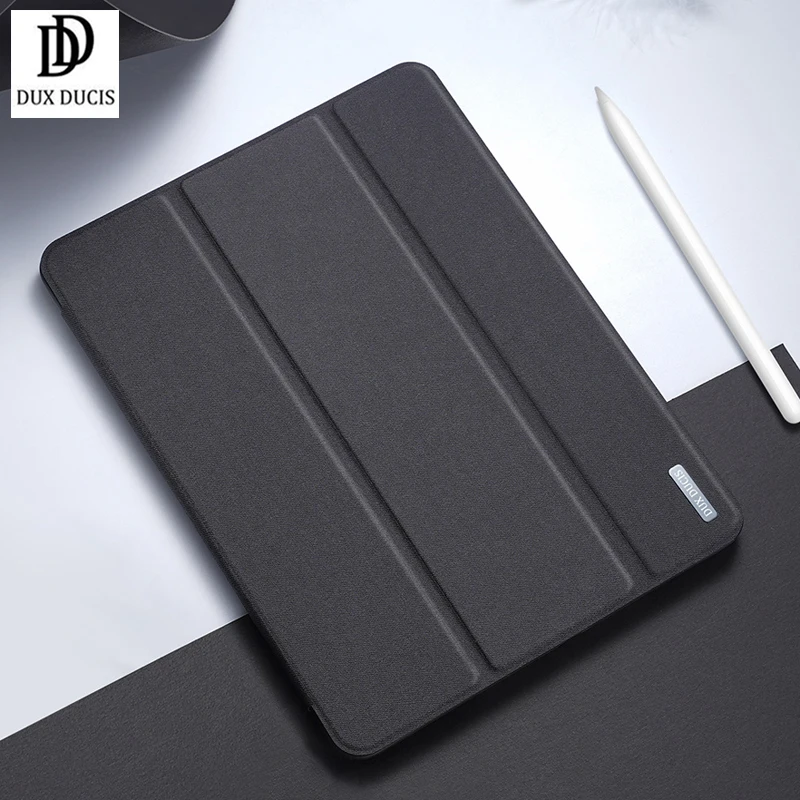 

For Huawei MediaPad M6 10.8 Dux Ducis Trifold Smart Sleep Flip Leather TPU Case for Huawei MatePad 10.8 with Pencil Holder