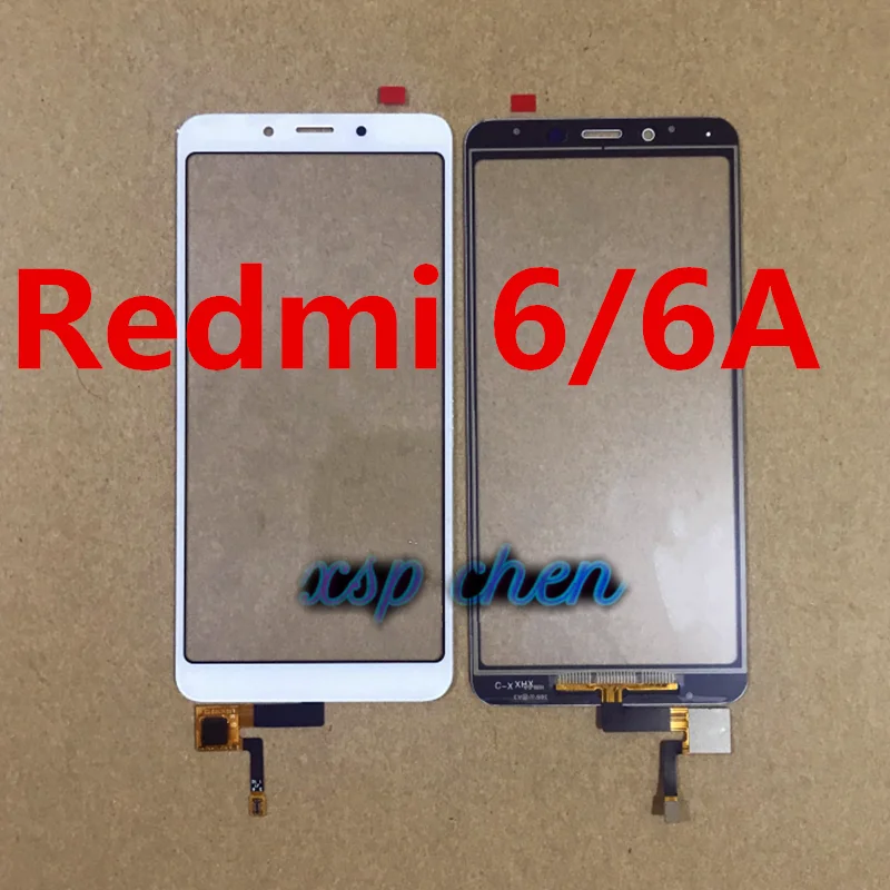 Touch Screen For Xiaomi Redmi 6 6A LCD Dispaly 5.45'' Touchscreen Panel Front Cover Glass Digitizer Phone Spare Parts | Мобильные