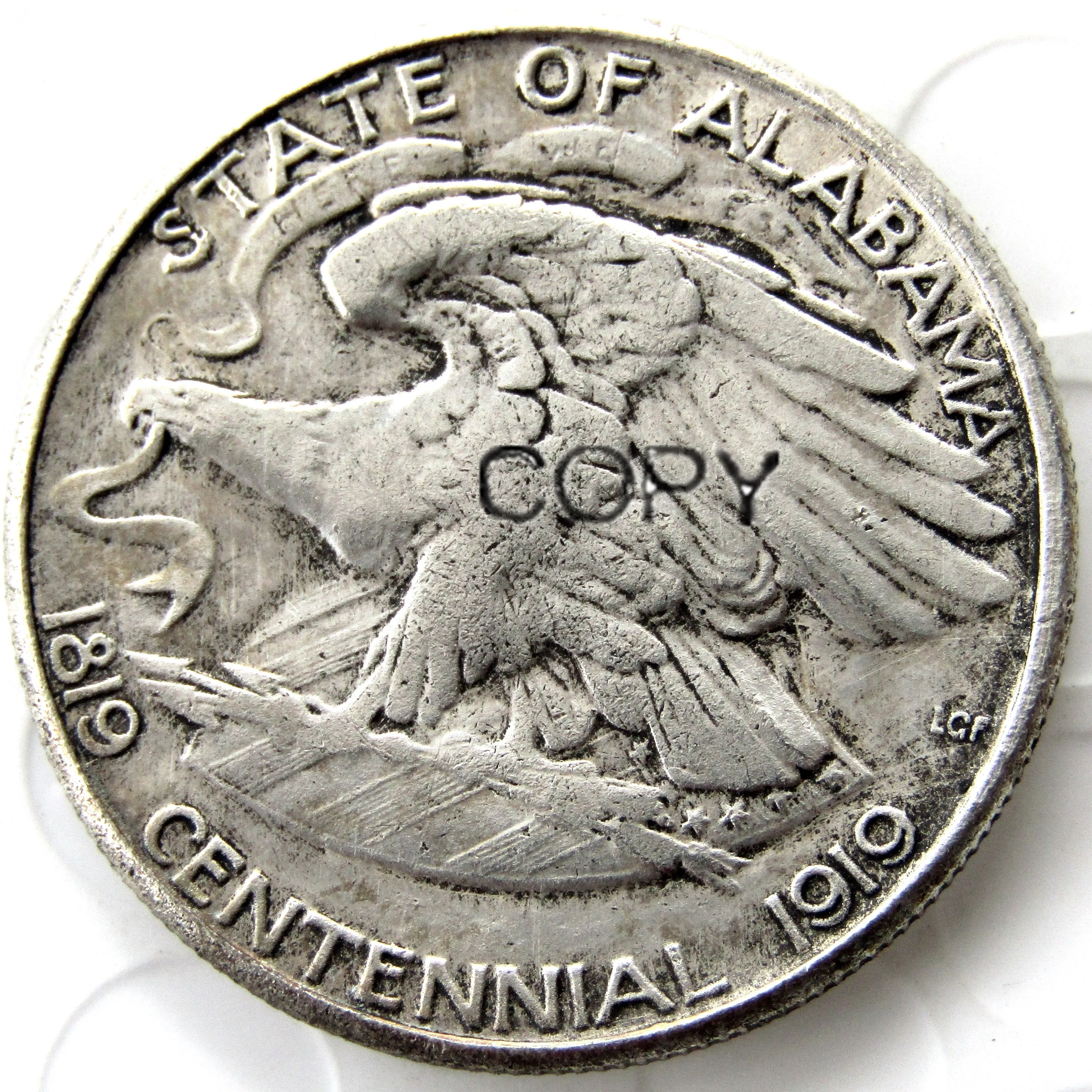 США 1921-Alabama столетний экземпляр монет посеребренные