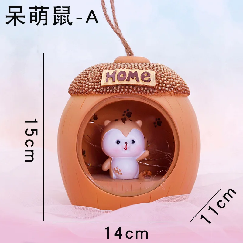 Creative Christmas Gifts New Year Table Lamp Decoration Girl Heart Room Layout Unicorn Lamp Student Gift Night Light for Kids - Цвет: Mouse A