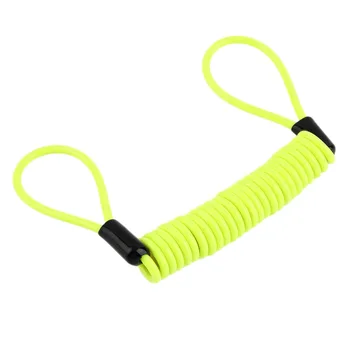 

Hot Motorbike Motorcycle Alarm Disc Lock Security Spring Reminder Cable Red Bicycle Scooter Security Tool Car Accessories hot #