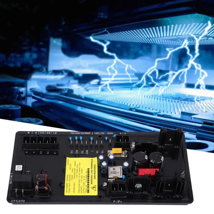 DVR2000E цифровой регулятор напряжения для генератор 120~ 300VAC 350VA Напряжение стабилизации генераторная панель стартер