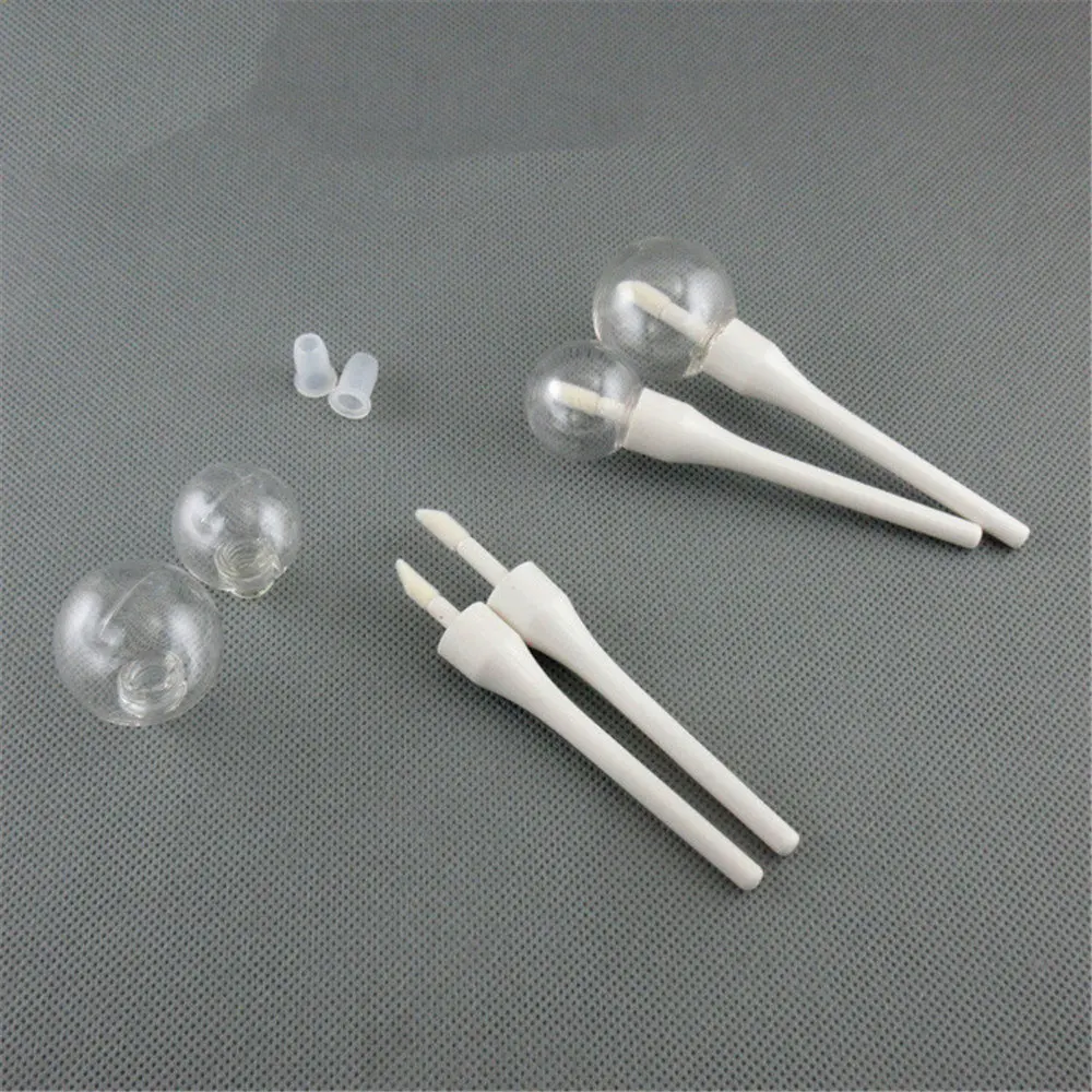 

5Pcs/lot Creative Lollipop Light-Bulb Lip Gloss Tube Refillable Lip Glaze Bottle Empty Makeup DIY Container Wholesales