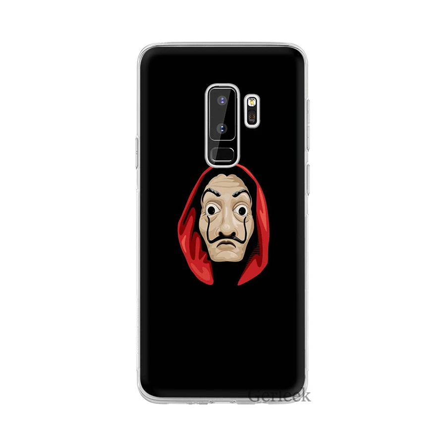 Phone Case TPU For Samsung A5 A6 A7 A8 A9 A10 A20 A30 A40 A50 A60 A70 Cover TV Series Money Heist House Of Paper