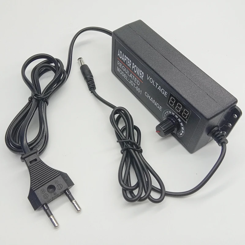 Регулируемый DC 4 в 5 в 6 в 9 в 12 В 18 в 22 в 24 В 1.5A Универсальный адаптер DC 5 12 24 В вольт адаптер питания освещение Светодиодные полосы лампы