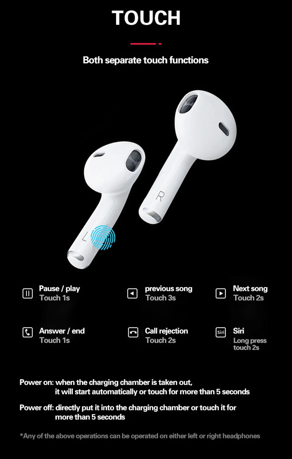 Lenovo HT38 True Wireless Bluetooth Earbuds 6