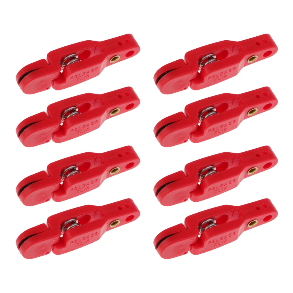 20x Adjustable Offshore Fishing Planer Board Line Clip Downrigger Outriggers 