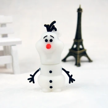 

Fashion Cute Cartoon Snowman Usb Flash Drive 4GB 8GB 16GB 32GB 128MB Pen Drive Thumb Drive Usb 2.0 Pendrives Real Capacity Gift