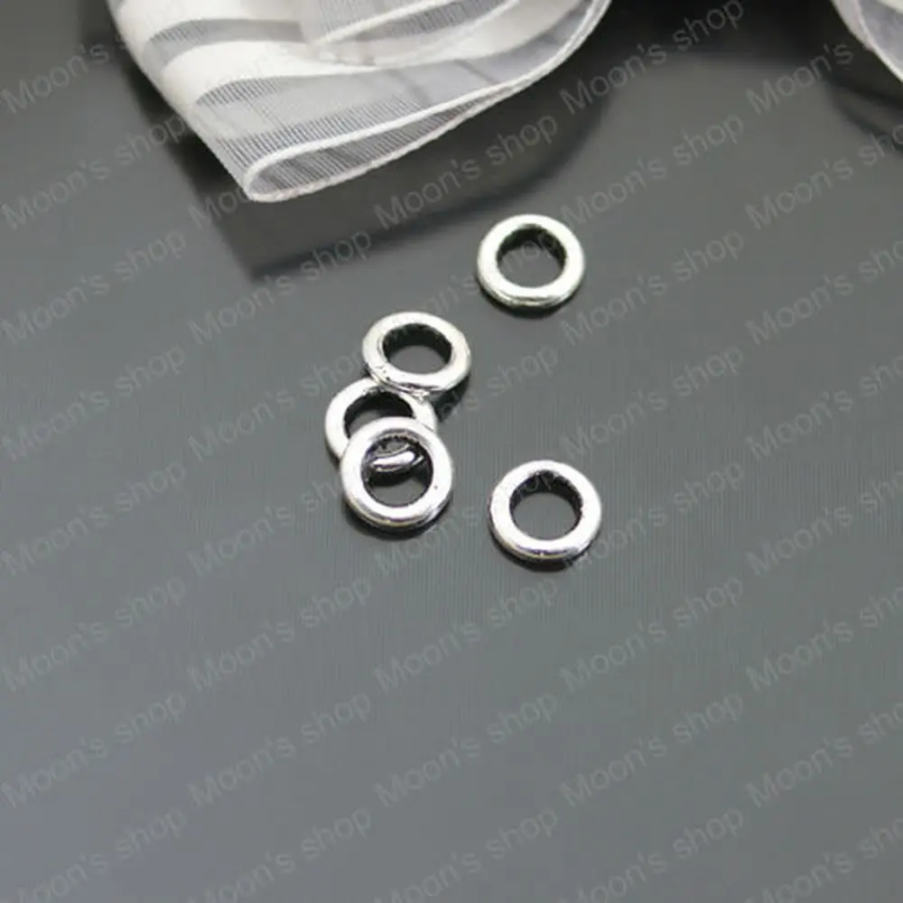 

Wholesale 8mm Antique Silver color Alloy Closed Circle Rings DIY Jewelry Findings Components 100 pieces(JM2439)