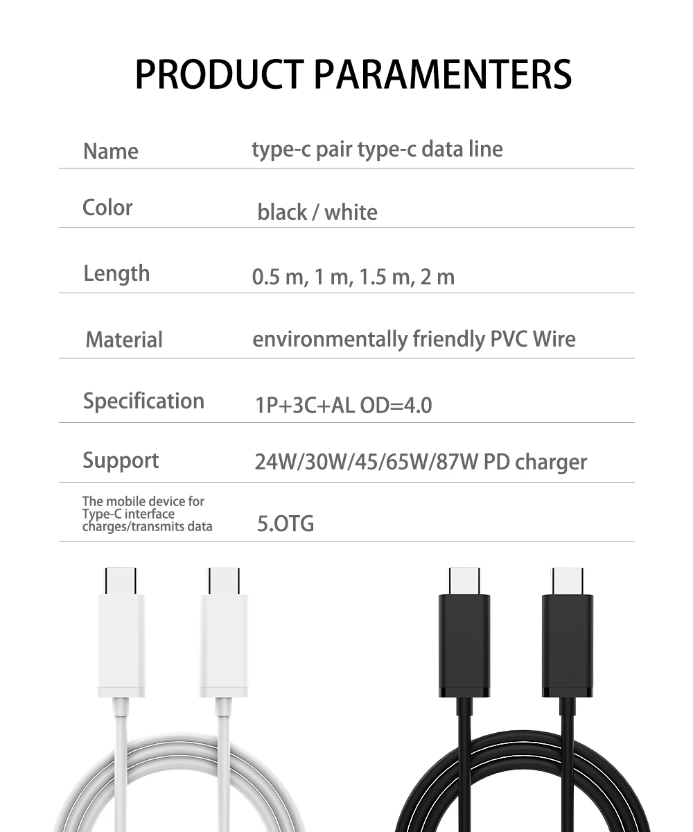 Кабель USB 3,1 type-c PD 87W 5A кабель для быстрой зарядки для Macbook pro samsung Galaxy S9 huawei Matebook P30 Thunderbolt 3