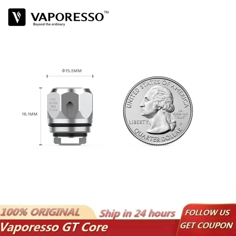 6 шт. оригинальная катушка Vaporesso GT CCELL GT2 GT4 GT6 GT8 сетчатая головка распылителя для NRG