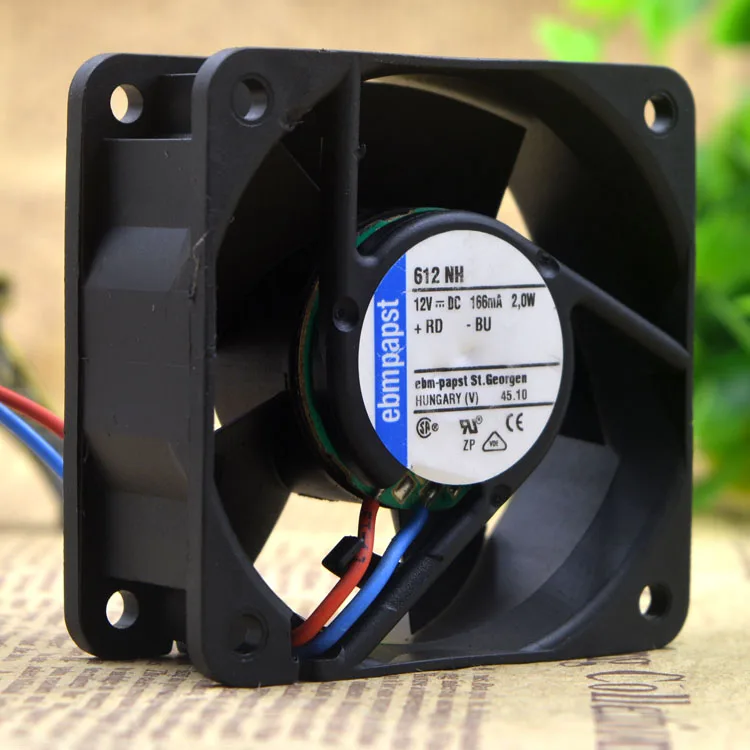 6 см 6025 12V 166MA 2,0 W TYP/612 NH защиты электродвигателя Вентилятор охлаждения