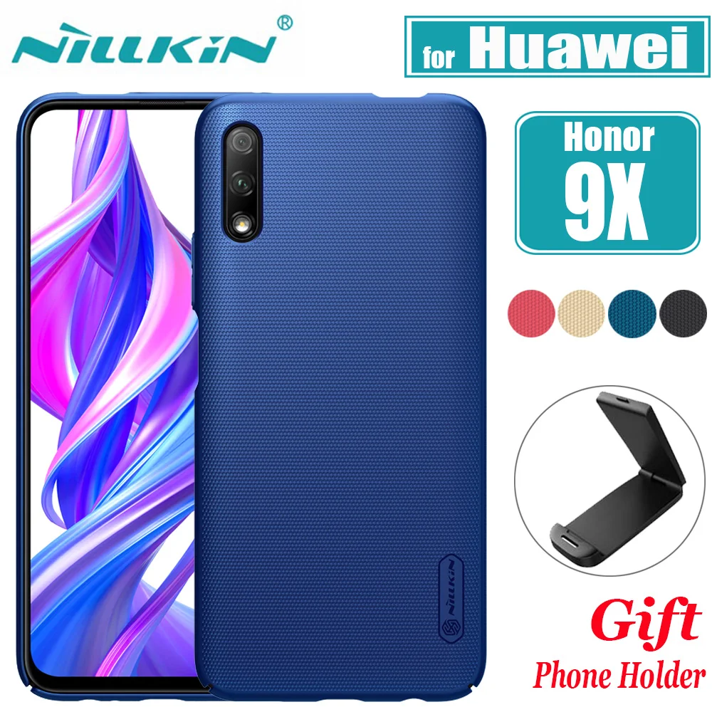 

Huawei Honor 9X Case Cover Nillkin Frosted Matte Hard PC Plastic Full Cover Case for Huawei Honor 9X Capa Nilkin Phone Funda