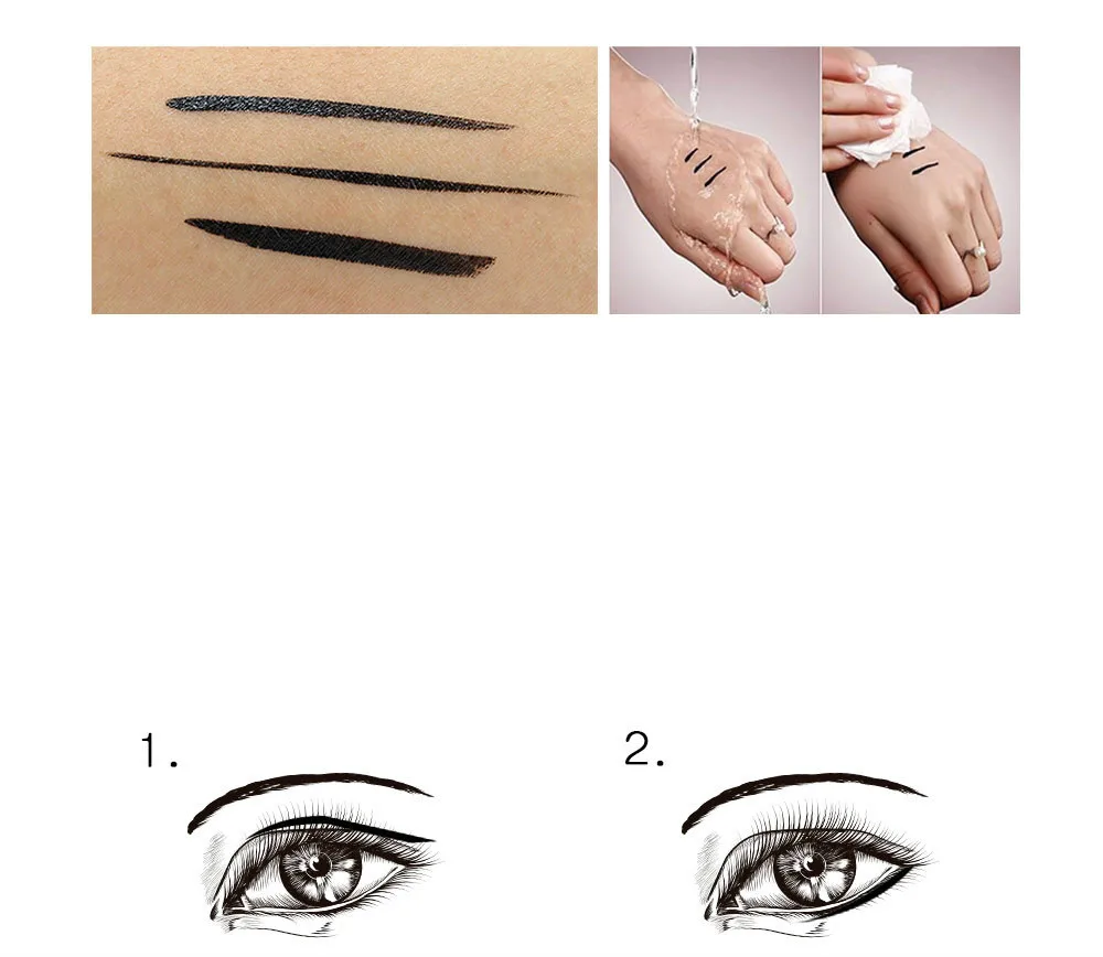 New Fashionable Magnetic Eyeliner Lasting Waterproof Quick-drying Sweat-resistant Anti-staining Eyeliner