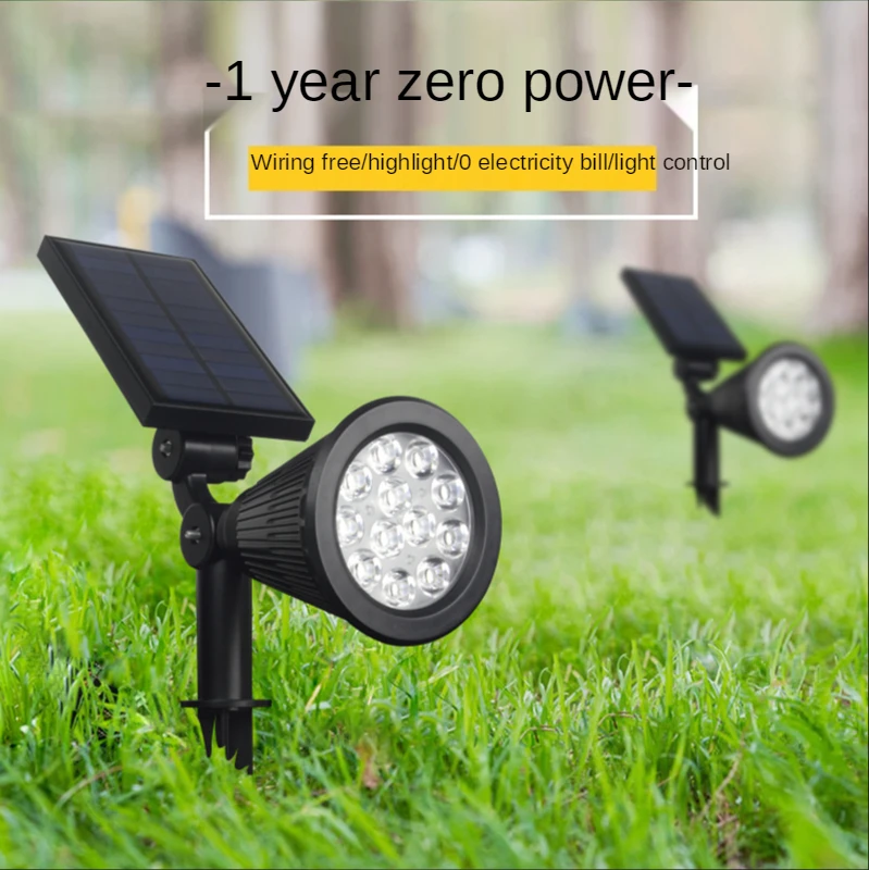 Pathway Lighting Solar Powered LED Ground Light (4 Pack) In 2022