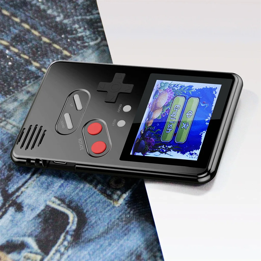 Retro Classic Game Console Handheld Portable 2.4 Inch Ultrathin With 168 Games