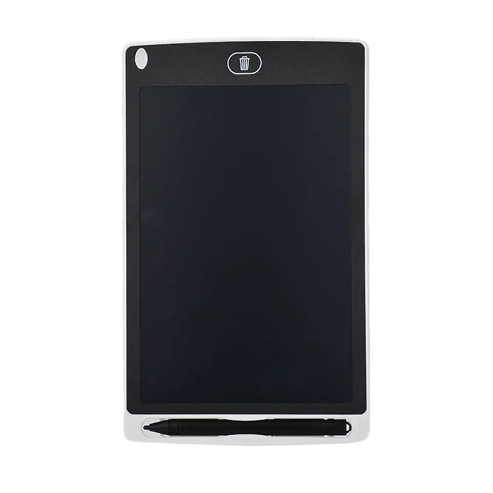 White Креативный планшет для рисования 8,5 дюймов блокнот цифровой lcd графическая доска почерк доска объявлений для образования бизнеса - Цвет: White
