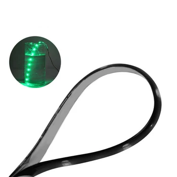 

Lamps Light Universal LED Atmosphere Vehicle Trunk Decor 4pcs Green 30cm