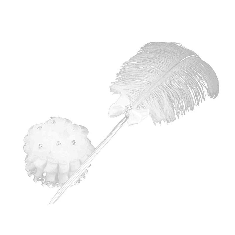 

Wedding Feather Guest Book Signing Pen Ballpoint Pens Stationery