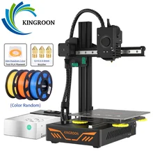 KINGROON-impresora 3D KP3S de alta precisión, Kit de impresora 3d mejorada, bricolaje, FDM, pantalla táctil, tamaño de impresión 180x180x180mm