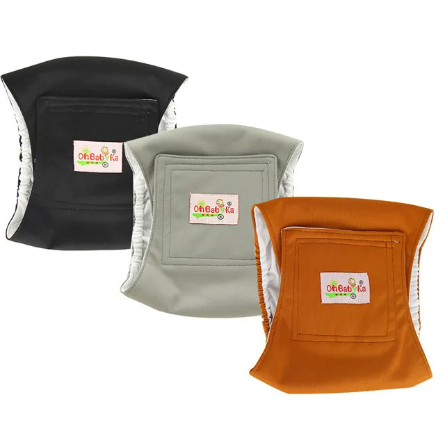 Reusable Male Dog Sanitary Pants Underwear Cloth Diapers Physiological Toliet Training Pant Nappy Pet Shorts 3pcs/Pack | Дом и сад