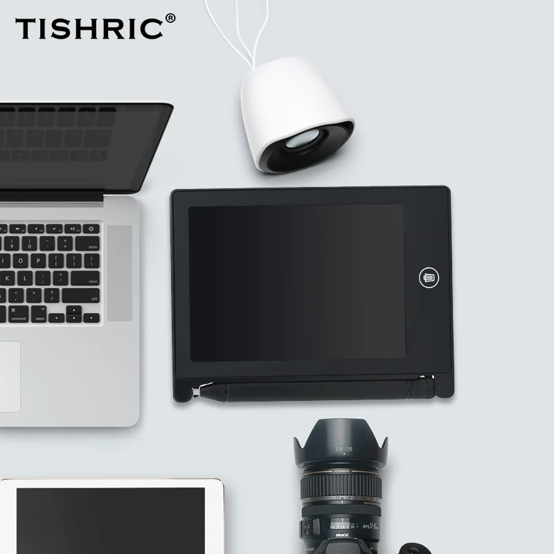 TISHRIC lcd письменный планшет 4,4 дюймов стираемый цифровой графический планшет для рисования/планшета/доски для детей электронный с ручкой