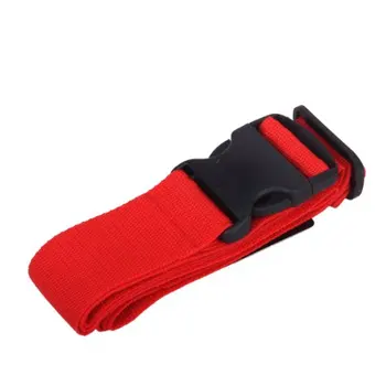 

Long luggage stuffed seat belt luggage belt Red