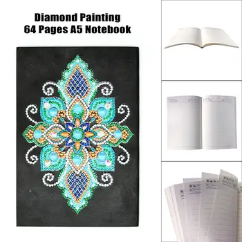 

Pure Color Pocket Weekly Planner Notebook Diy Diamond Painting Set Flower Partial DIY Weekly Plan Book Gift Free Shipping NB10