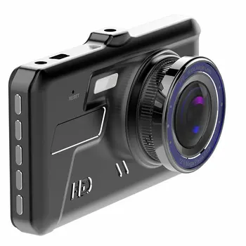 

Streaming Media Rearview Mirror Recorder 4.0 Inch Night Double Lens Reversing Image Professional High Quality