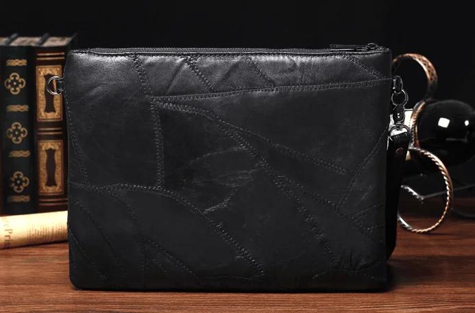 Fashion Skull Women Messenger Bag Rivet Envelope Mini Clutch Cross Small Handbag shopping Mini Black Beach Bag