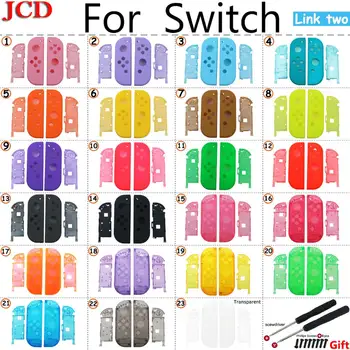 

JCD New Replacement Housing Case for Nintend for Switch NS Controller for Joy-Con shell game console for switch case Transparent
