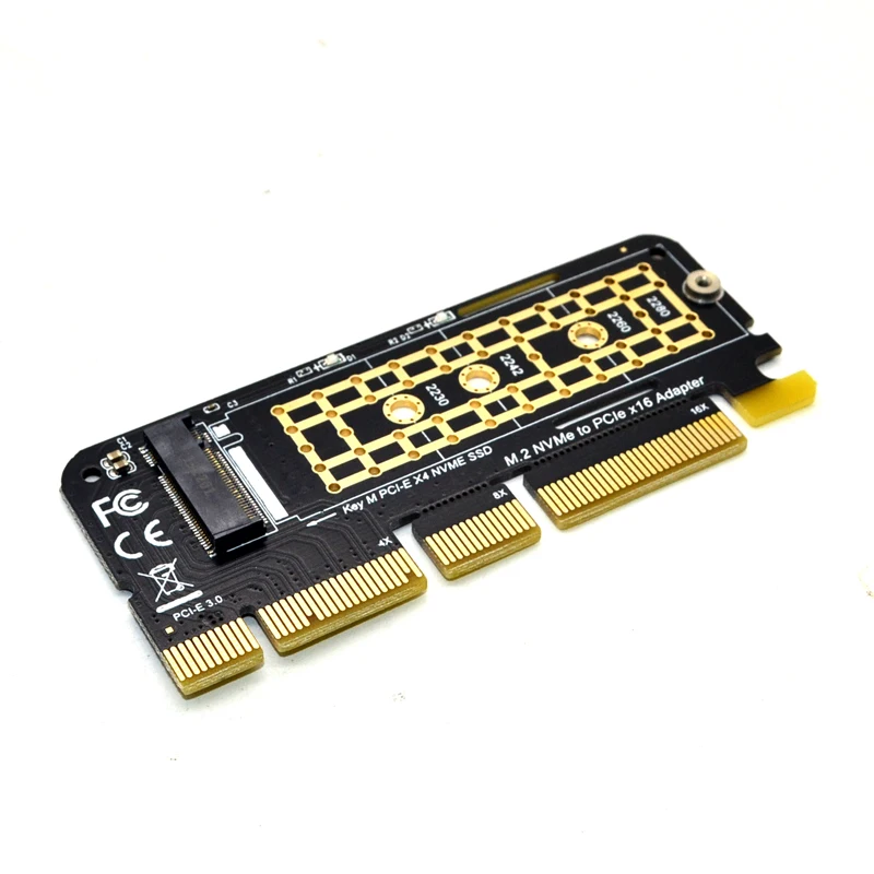 NVME Adapter M.2 NVME PCIE to M2 Adapter SSD M2 PCI Express X16 X8 X4 Raiser M.2 PCIE SSD PCI-E Add On Card NEW