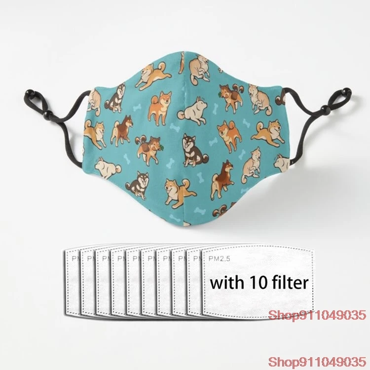 Shibes в синем цвете новая хлопковая маска для губ милые уход за кожей лица полости