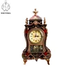 Vintage Desk Retro Alarm Clock Classical Royalty Sitting Room TV Cabinet Imperial European Creative Sit Pendulum Clocks 1