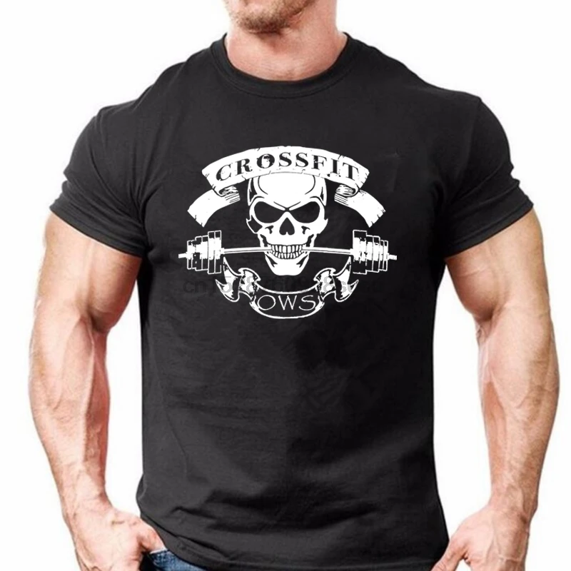 COOLMIND 100% хлопок мужская футболка повседневная Homme Summe CROSSFIT дизайнерские футболки