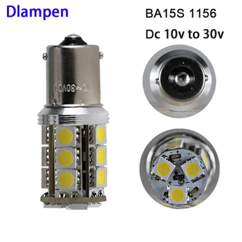 

S25 P21W 1156 BA15S 12V 24v truck Turn Signal Bulb Canbus Led Bulbs for RV Camper Tail Turn Blinker Indicator Lights 4W car lamp
