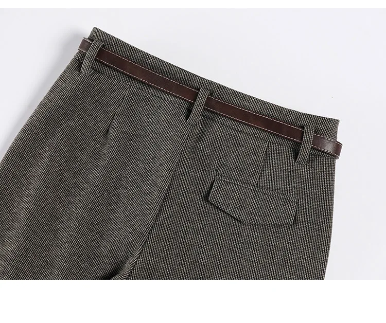 Sreetwear брюки-карандаш женские брюки с высокой талией офисные женские брюки весна осень плюс размер элегантный костюм брюки pantalon femme