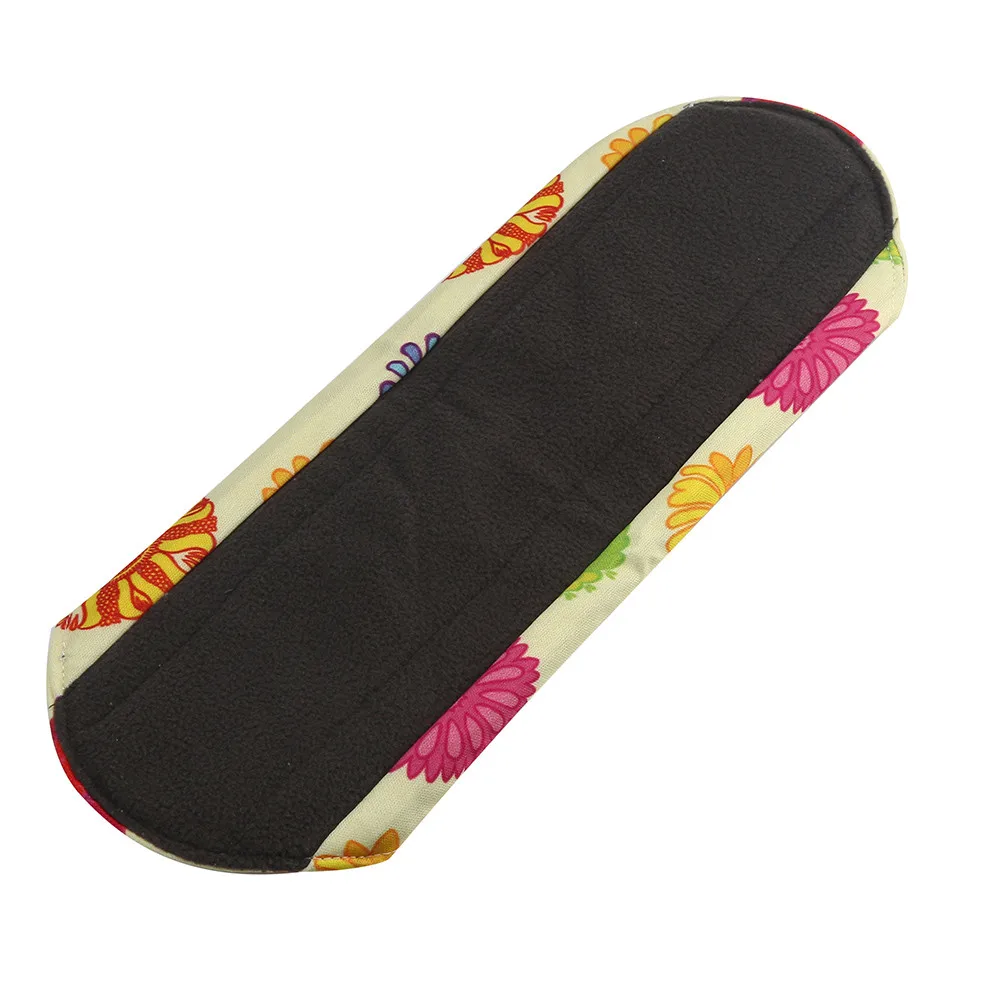 Menstrual Panty Pad Reusable Bamboo Cloth Washable Menstrual Pad Mama Sanitary Towel Pad Menstrual Panty Pads#40