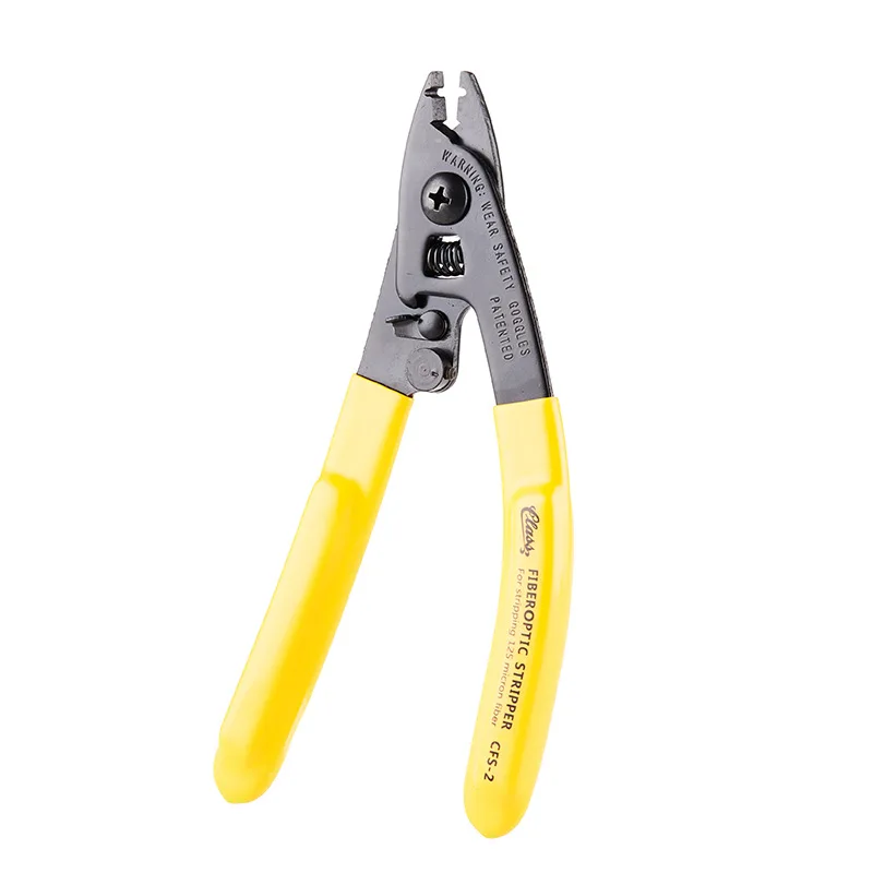 Fiber Optic FTTH Tool Kit with FC-6S Fiber Cleaver and Locator Wire Stripper CFS-2