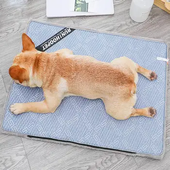 

TPFOCUS Pet Summer Cooling Pet Blanket Sleeping Bed Cover Mat For Small Medium Dog Cat Dog Bed Soft Flannel Fleece Warm Pet mat