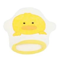 Yellow Мультяшные супер мягкие хлопковые детские банные щетки, махровые полотенца, милые детские Банные губки, Детские банные перчатки, 3 вида - Цвет: Yellow