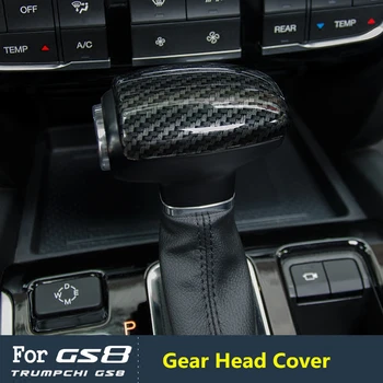

World Datong Car Interior Central Console Gear Knob Head ABS Decoration Cover Trim for Trumpchi GS8 2017 2018