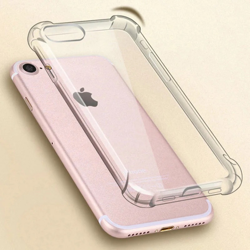 

Transparent silicone soft shell For iphone X XS XR XS MAX mobile phone shell for iPhone 6 7 8 6/7/8plus case